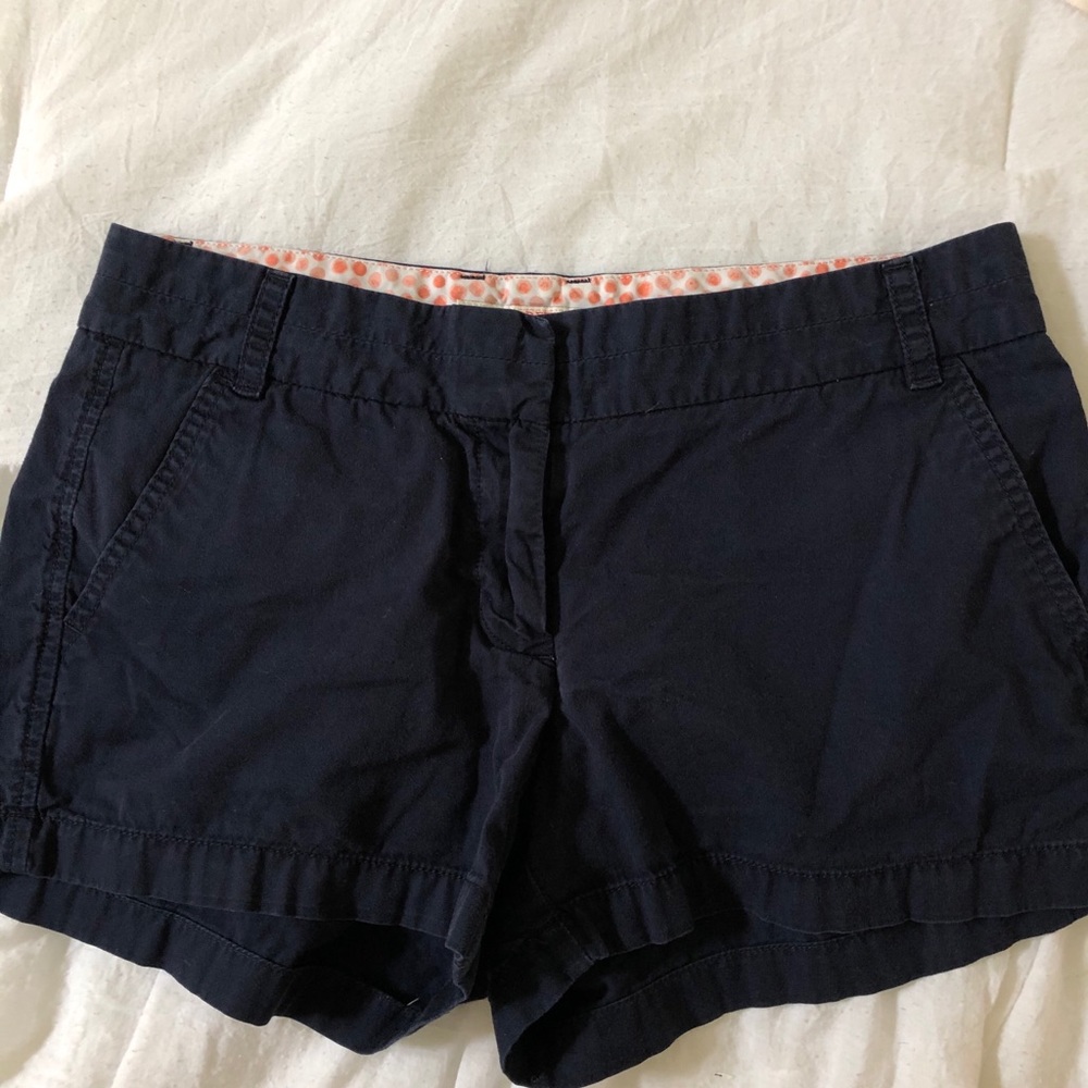 J. Crew navy Chino Shorts